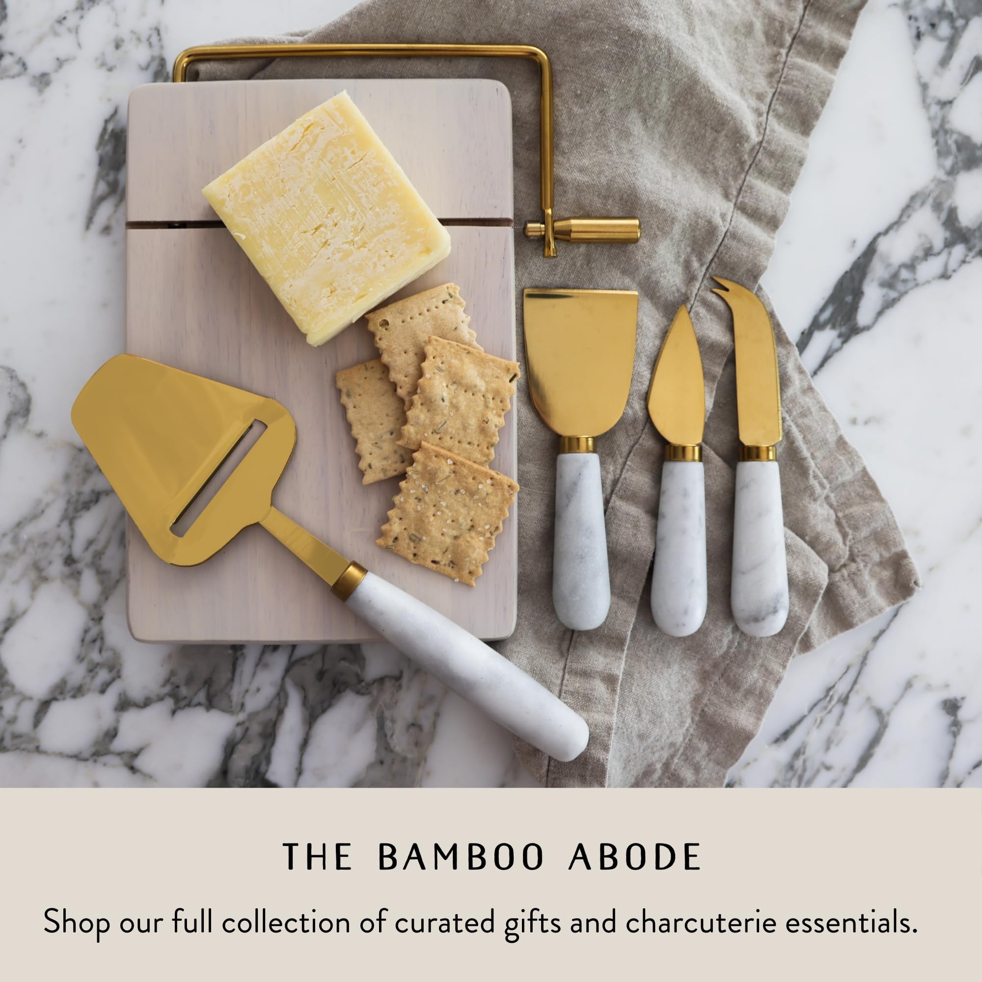 Premium Stainless Steel Marble Cheese Slicer - Handheld Cheese Cutter for Block Cheese, Cheese Plane & Shaver - Perfect for Charcuterie Boards, Wine Parties & Gourmet Cooking