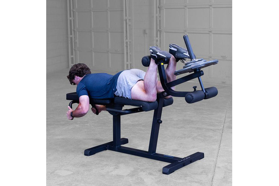 Body Solid Seated Leg Extension & Supine Curl Machine - Home Gym Leg Workout Equipment for Quads & Hamstrings - Perfect for Strength Training and Muscle Building at Home