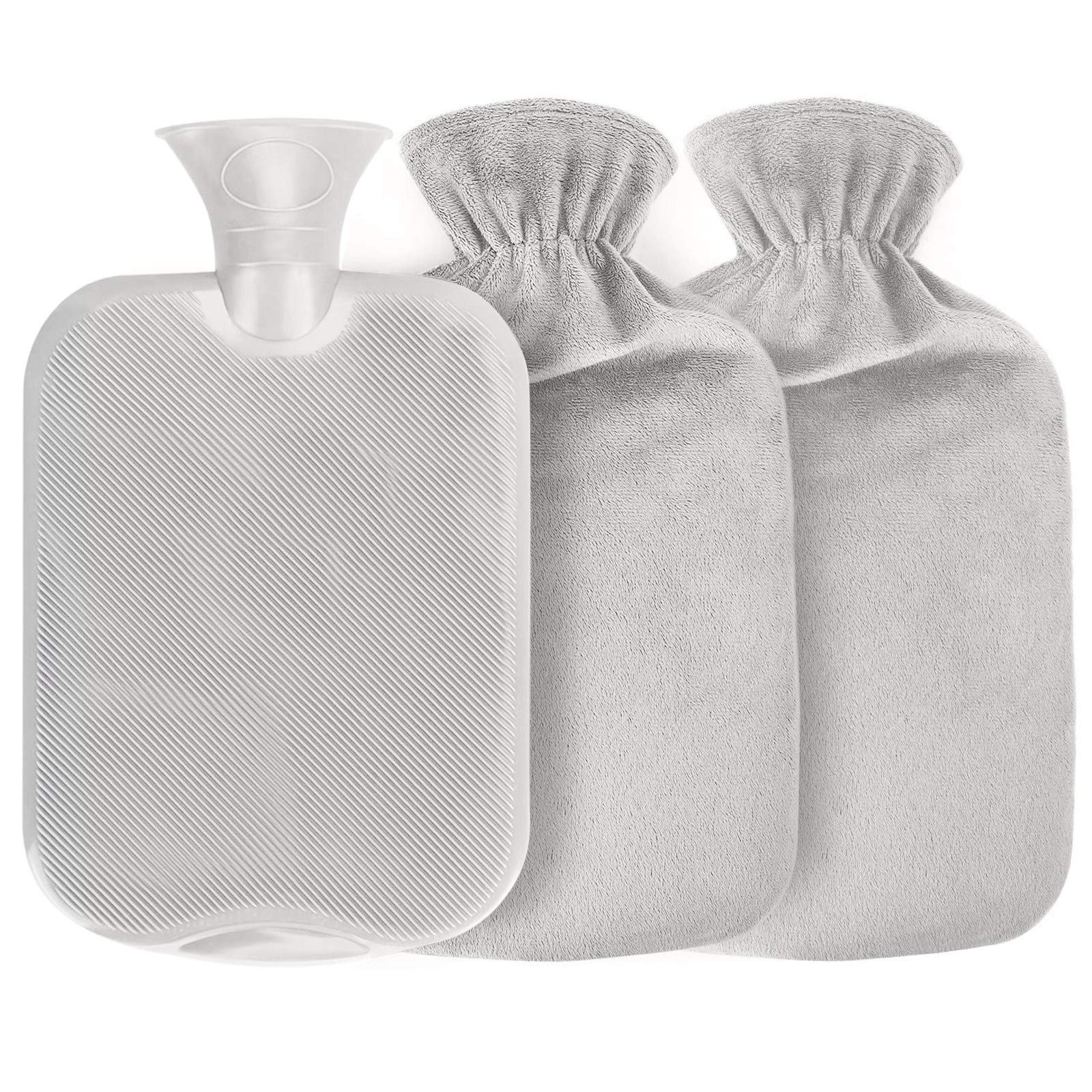 Ampopt Plush Hot and Cold Therapy Pack - Reusable Gel Ice Pack for Injuries, Pain Relief, Hand Warmer & Water Bottle Cover - Perfect for Sports, First Aid, and Everyday Comfort