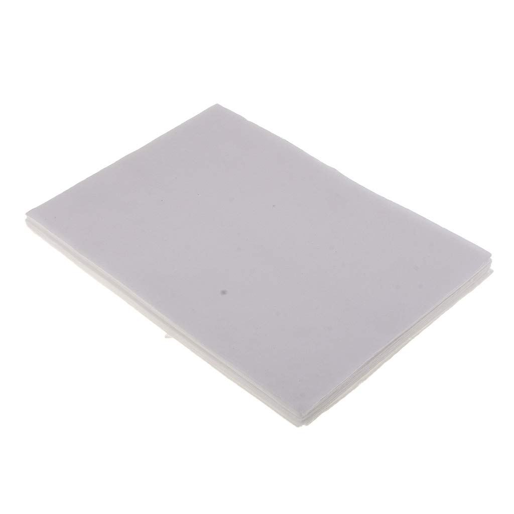 10-Piece Square Microwave Kiln Paper - Ceramic Fiber Paper for Glass Fusing, Pottery & DIY Jewelry Making - Heat-Resistant Craft Tool for Home & Studio Use - Perfect for Kiln Shelves, Glass Art & Ceramic Projects