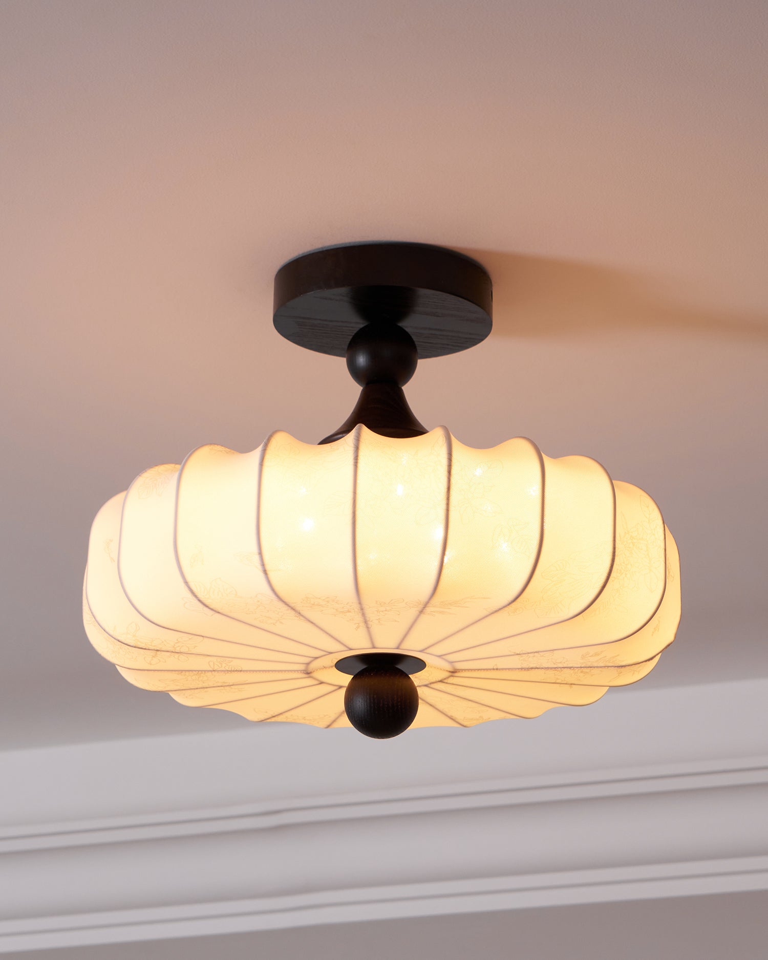 Anela Modern Ceiling Light Fixture - Energy Efficient LED Flush Mount Lighting for Bedroom, Living Room, Kitchen & Hallway - Dimmable Bright White Light (3000K-6000K) - Easy Installation Home Decor