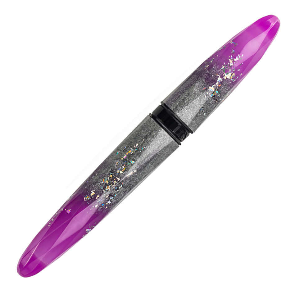 Benu Briolette Rollerball Pen - Luminous Mauve Refillable Ink Pen for Smooth Writing | Perfect for Office, School & Gift Giving