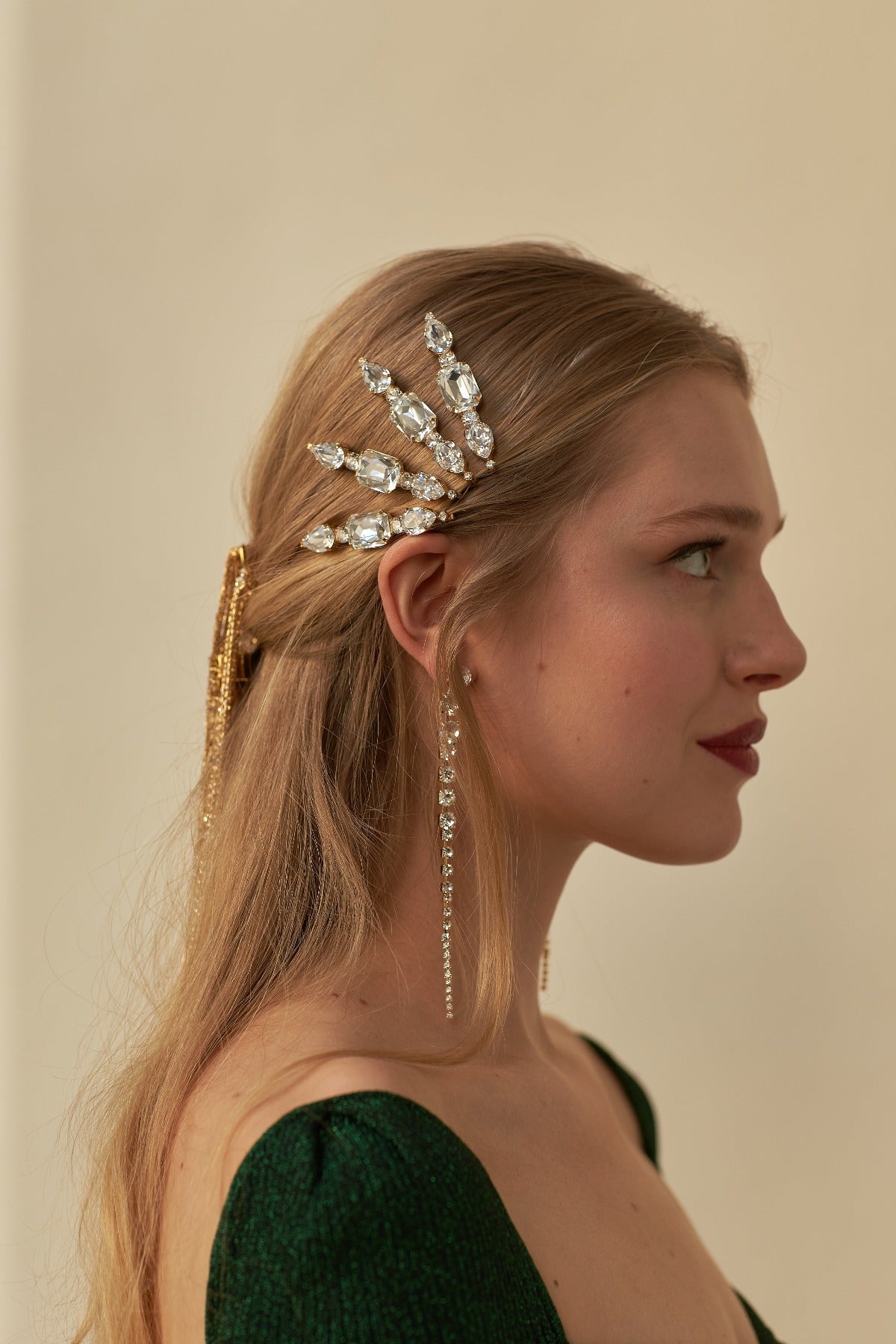 Jules Crystal Bobbi - Elegant & Stylish Women's Fashion Jewelry for Parties, Weddings & Special Occasions