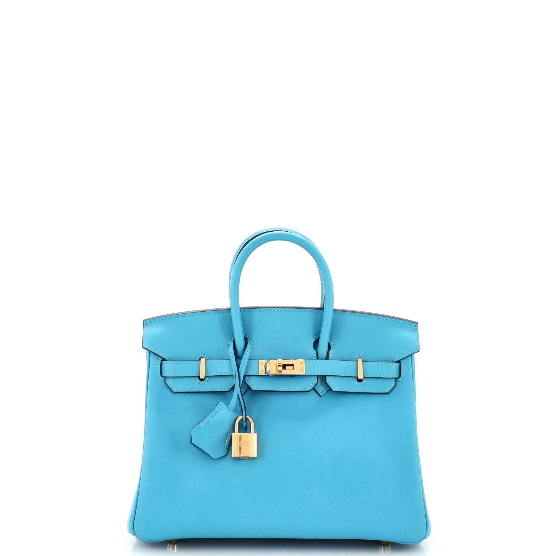 Luxury Birkin 25 Handbag in Bleu Du Nord Swift Leather with Gold Hardware - Perfect for Elegant Evenings & High-End Fashion Events