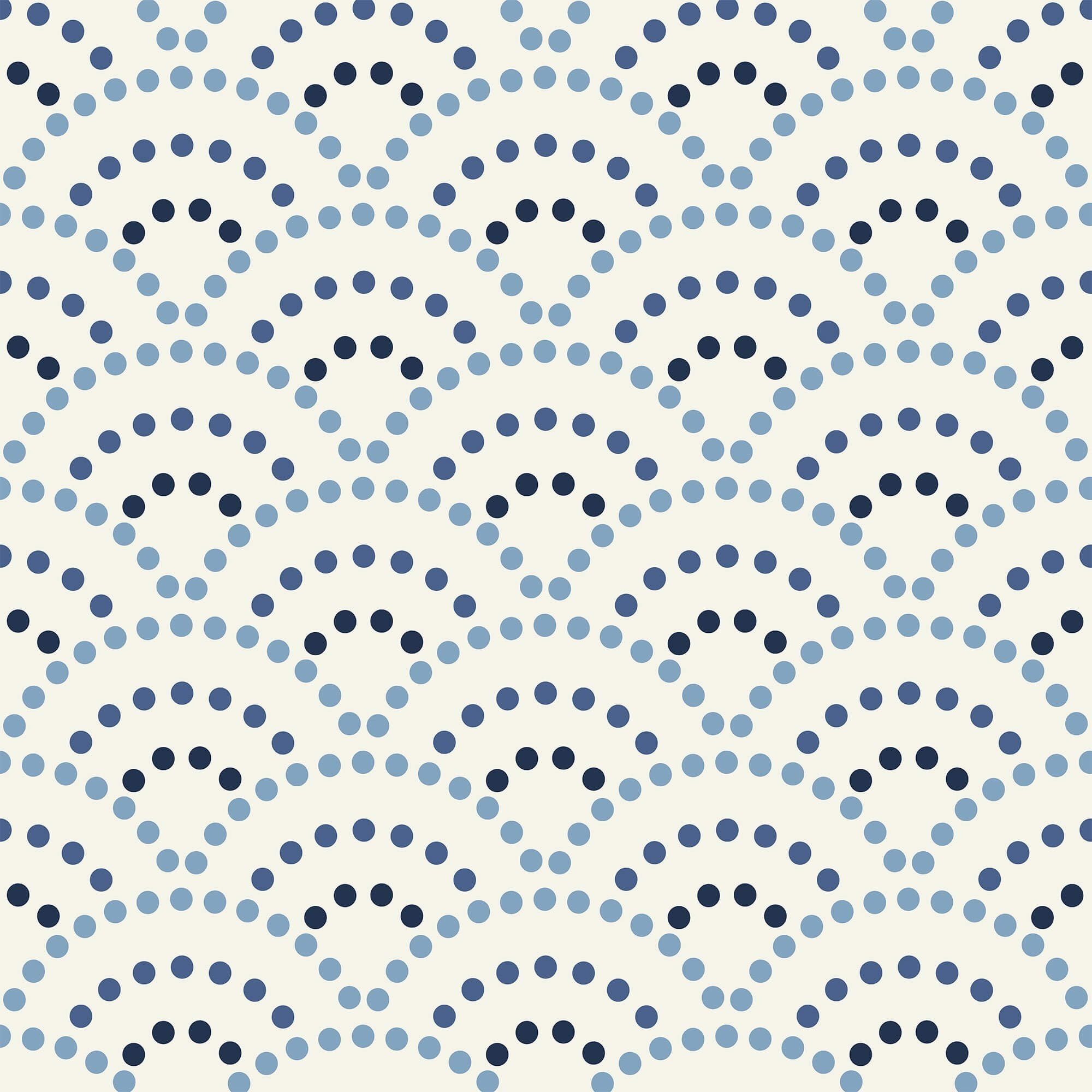 Navy Blue Circles Geometric Peel and Stick Removable Wallpaper - Self-Adhesive Decorative Wall Covering for Bedroom, Living Room, Nursery & Office Decor