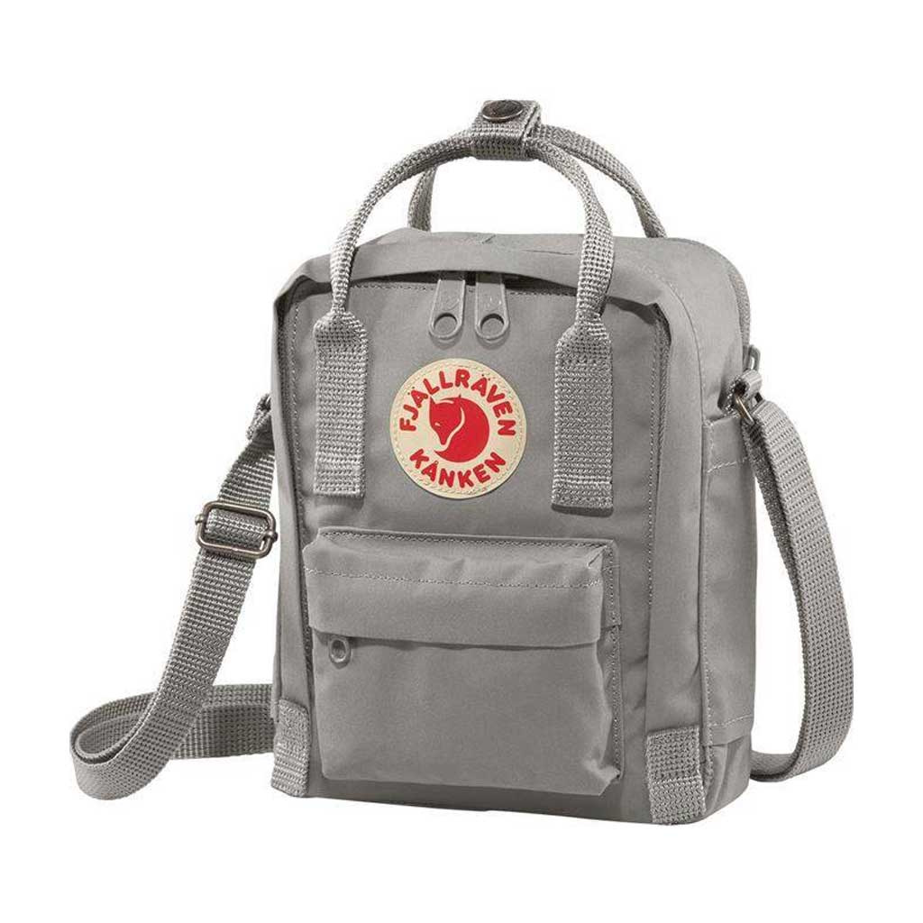 Fjallraven Kanken Sling Backpack - Lightweight Waterproof Daypack for Travel, Hiking & School - Fog Gray (Perfect for Outdoor Adventures & Daily Commute)