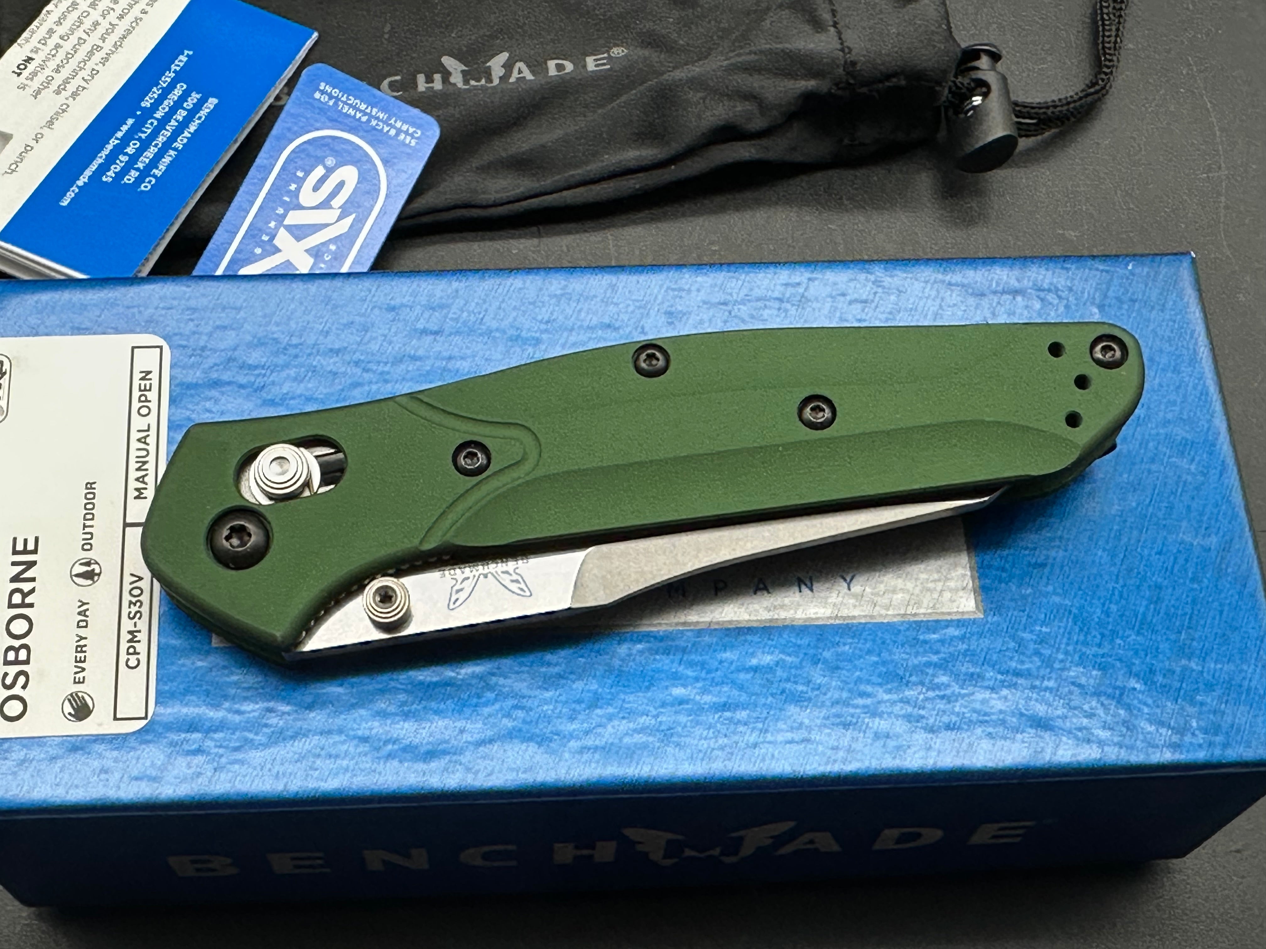 Benchmade 940 Osborne Folding Knife - 3.4