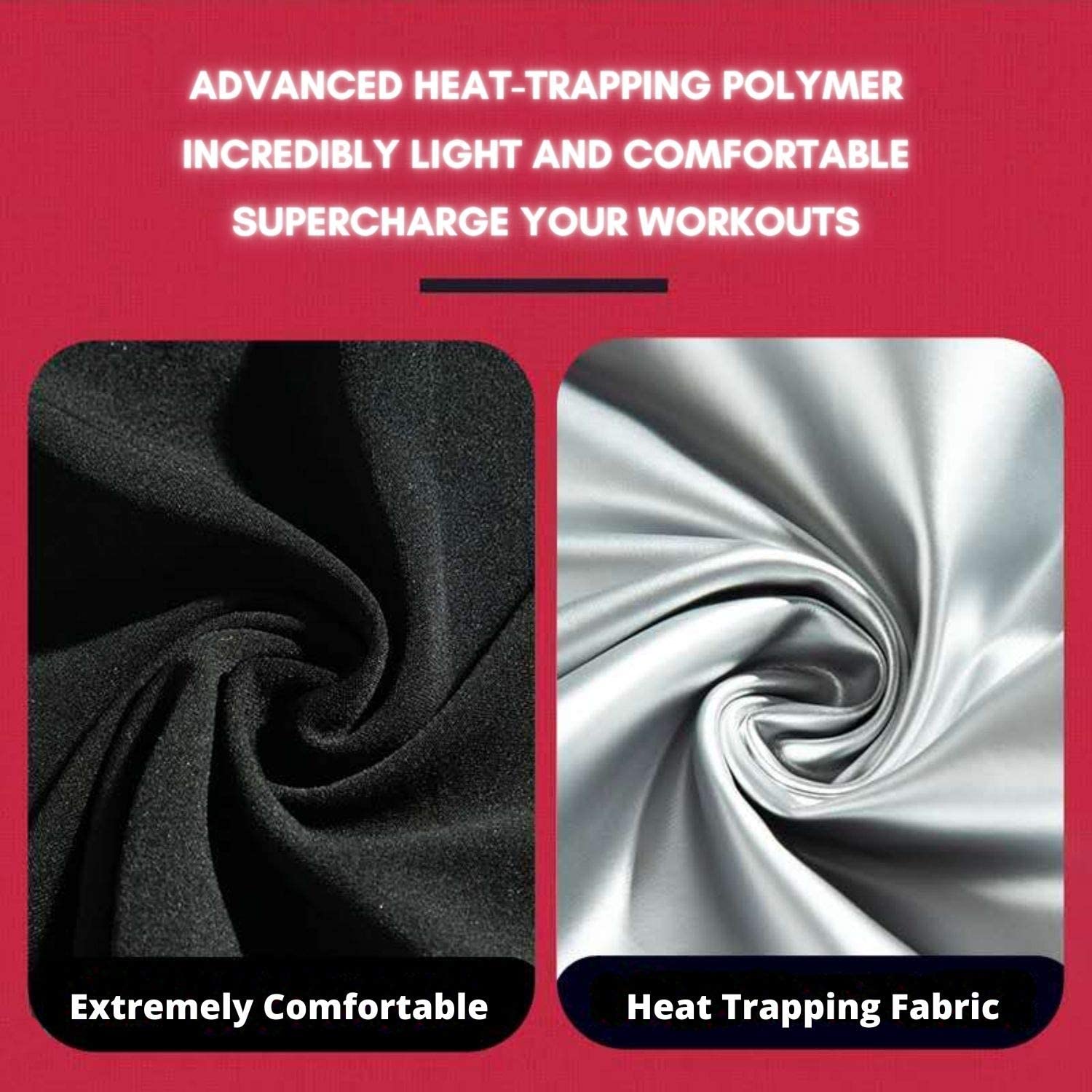 Nano Hertz Sauna Sweat Shorts for Women - Waist Trainer Shapewear with Thigh Compression for Weight Loss, Workout & Fitness | Ideal for Gym, Yoga & Home Exercise