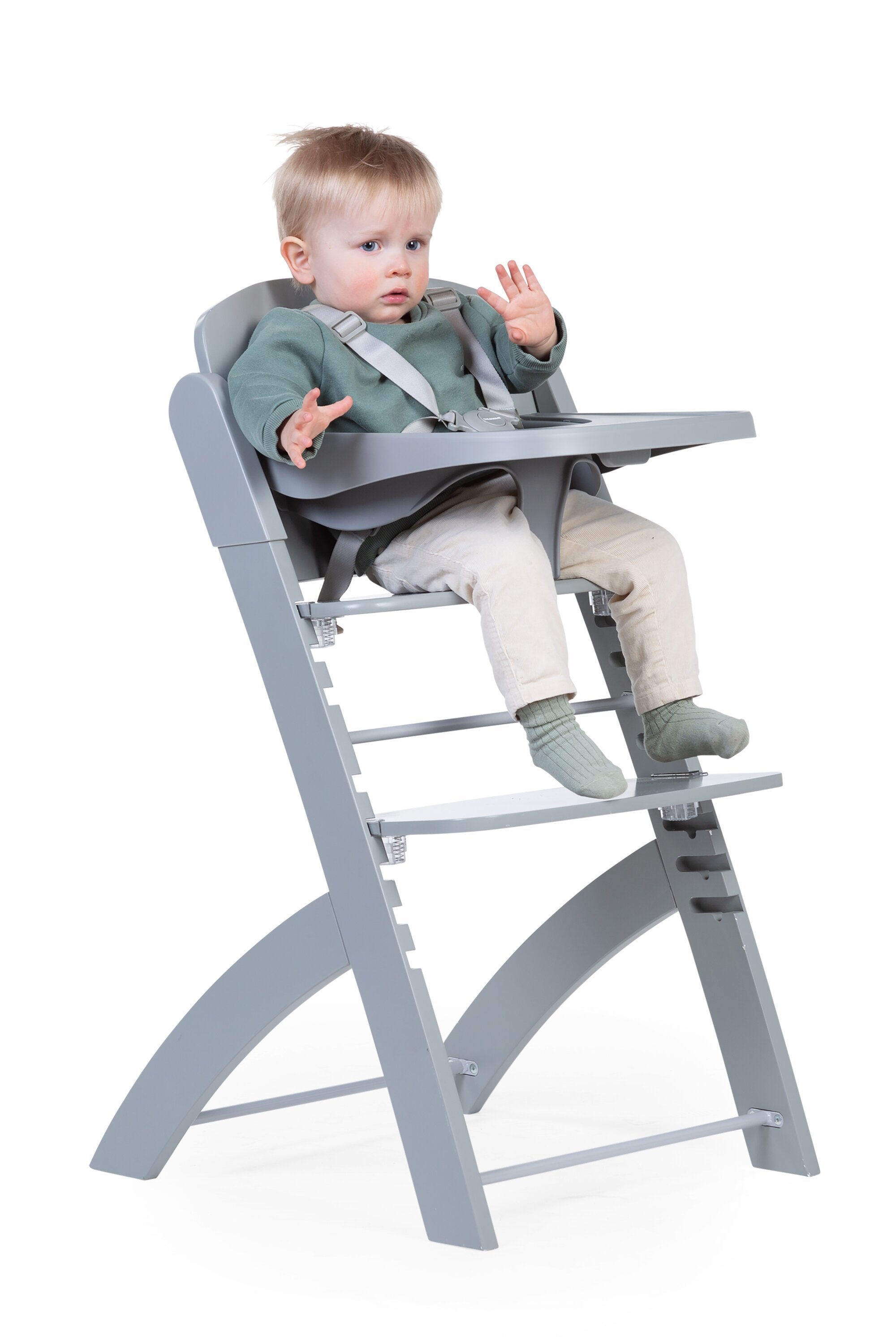 EVOSIT Adjustable Child High Chair & Booster Seat - Convertible Toddler to Kids Dining Chair for Home & Restaurant Use