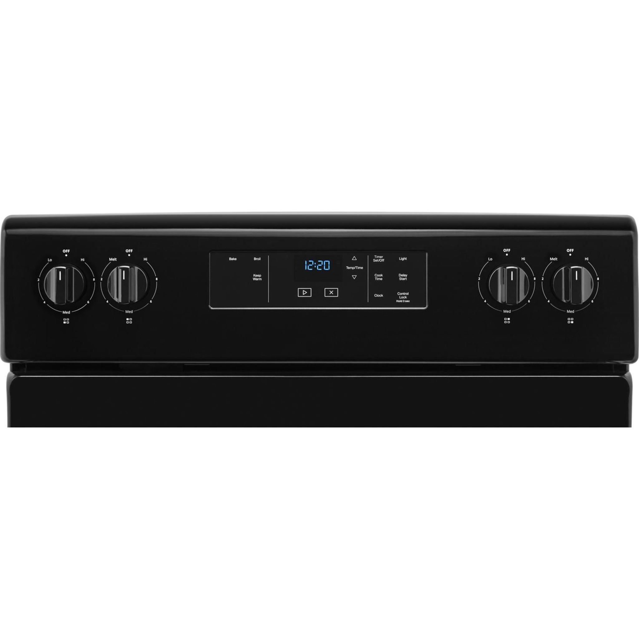 Whirlpool 30 Inch Electric Range with 5 Burners - Black (Model YWFC150M0JB) | Perfect for Home Kitchen Cooking, Baking & Family Meals