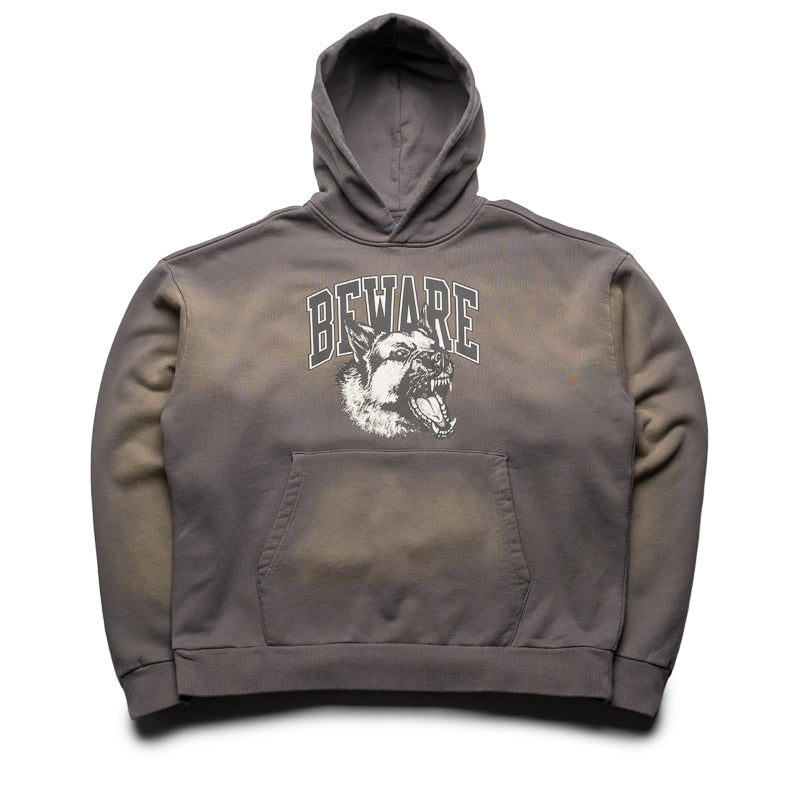 Market Tonal Beware Hoodie - Cement Grey Pullover Sweatshirt for Men & Women | Streetwear Fashion, Casual Wear & Urban Lifestyle