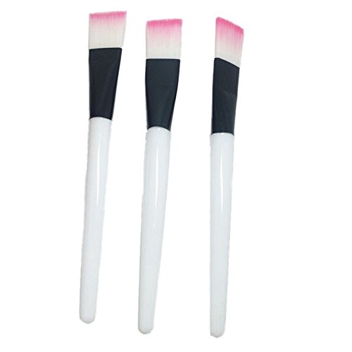 WOIWO 3-Piece Professional Mask Mud Mixing Brush Set - Skin Care & Beauty Foundation Brush for Facial Toning & Mud Mask Application - Perfect for Spa, Salon & At-Home Skincare Routine