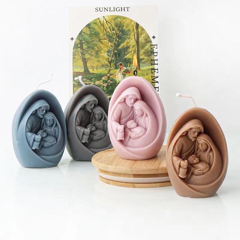 Redxin Rose Candle & Soap Silicone Mold - DIY Handmade Soap, Candle, Chocolate, Candy & Cake Making Kit - Perfect for Wedding Favors, Home Decor & Gift Giving