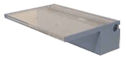 ProEco 36-Inch Durable Acrylic Water Weir for Ponds, Aquariums & Waterfalls - Heavy-Duty Water Flow Control Barrier for Outdoor & Indoor Use