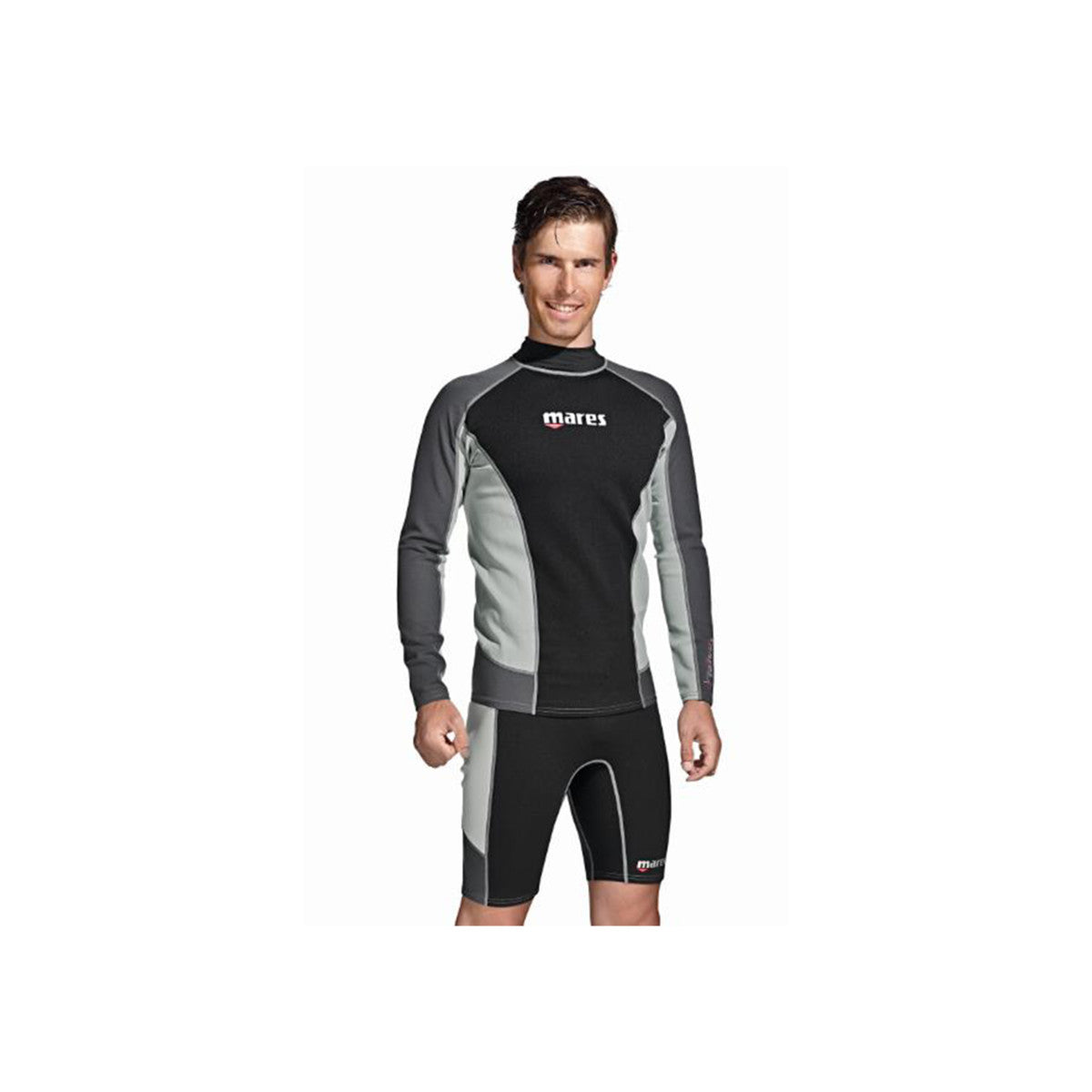 Mares Long Sleeve Rash Guard - UV Protection Swim Shirt for Men & Women - Perfect for Surfing, Diving, Snorkeling & Water Sports