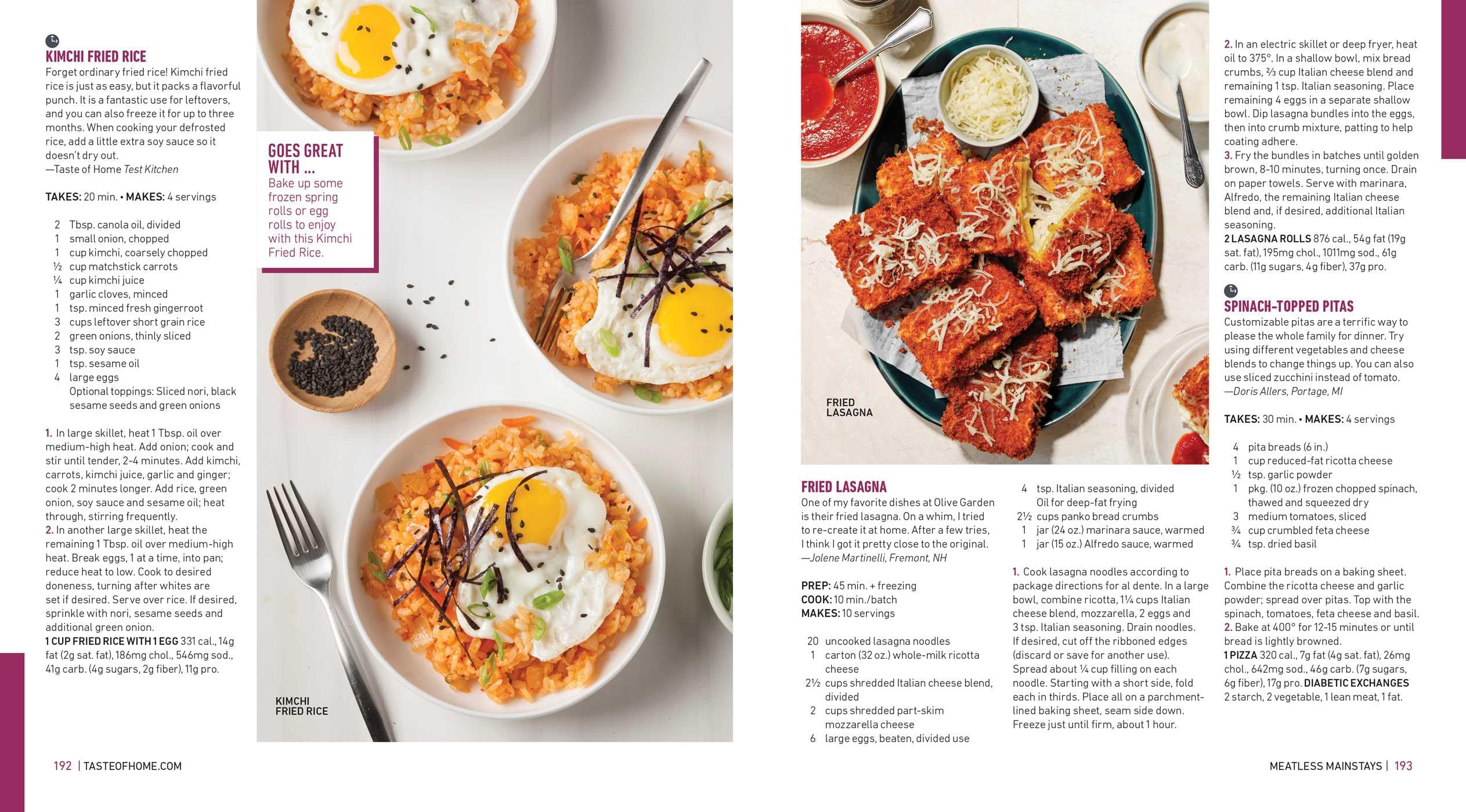 Taste of Home What's For Dinner? 358 Quick & Easy Recipes for Busy Home Cooks - Perfect for Weeknight Meals, Family Dinners & Meal Planning