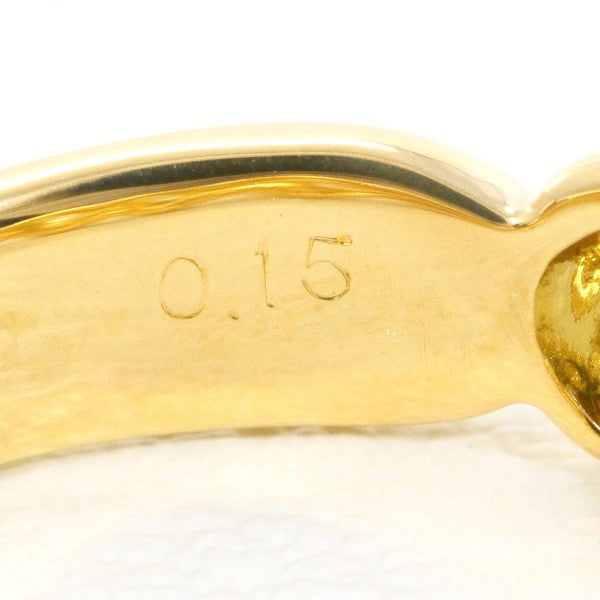 18K Yellow Gold Diamond Ring for Women - Elegant Solitaire Engagement & Wedding Band - Perfect for Proposals, Anniversaries, and Special Occasions
