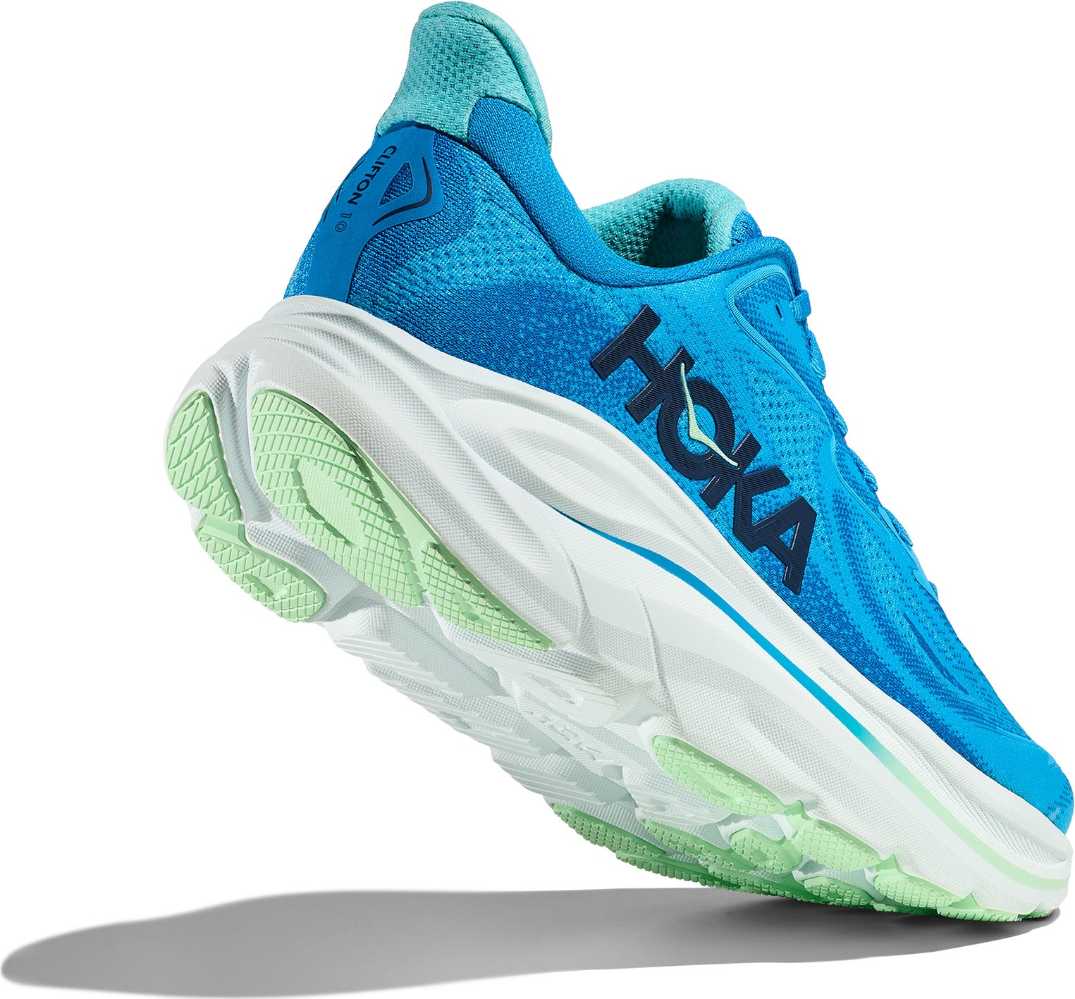 Clifton 10 Wide Men's Running Shoes - Lightweight Cushioned Road Running Sneakers for Jogging, Training & Marathon - HOKA One One