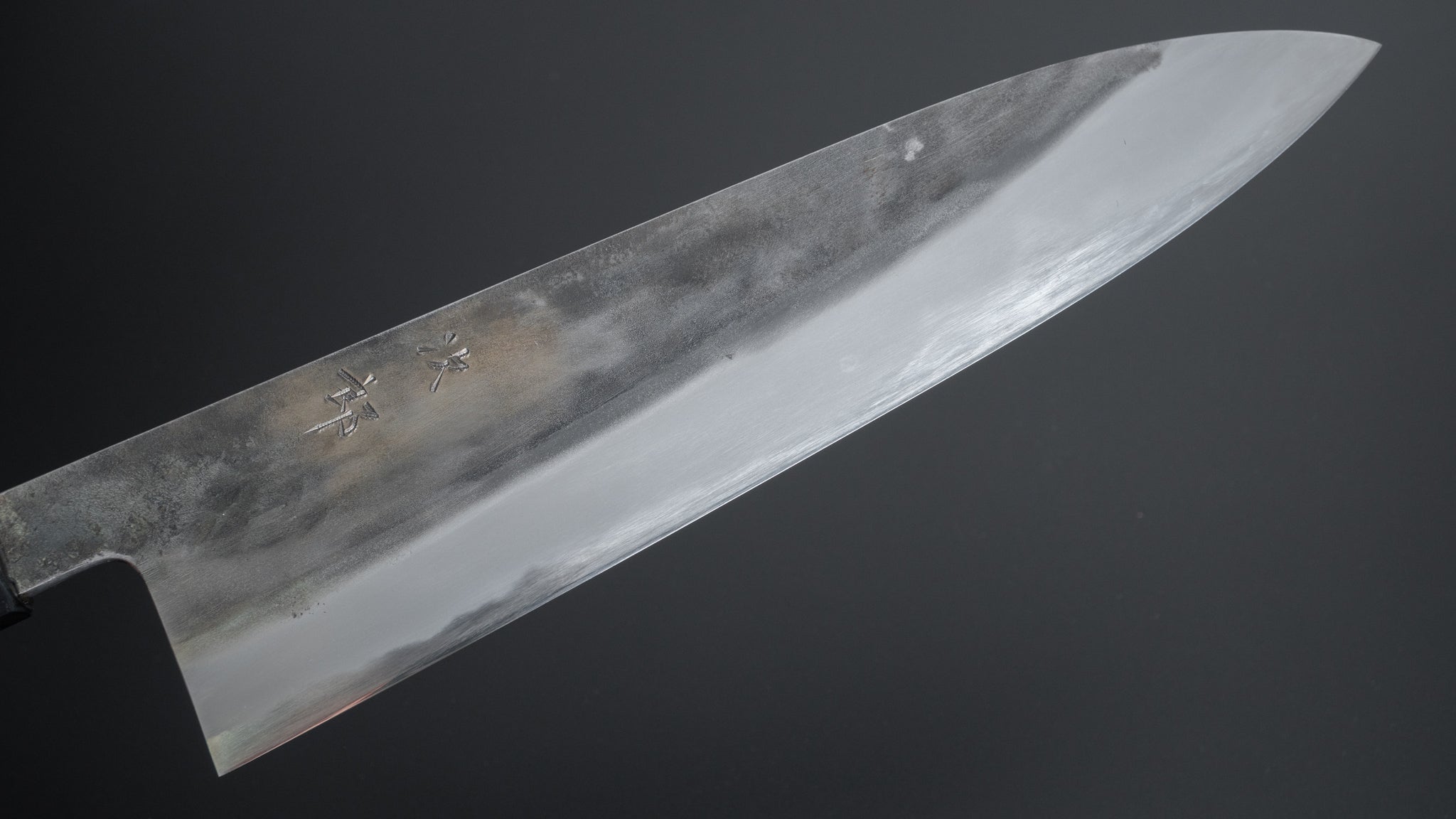 Premium Jiro Tsuchime Wa Gyuto 255mm Japanese Chef Knife with Taihei Tagayasan Handle (#266) - Perfect for Sushi, Meat Cutting & Professional Kitchen Use
