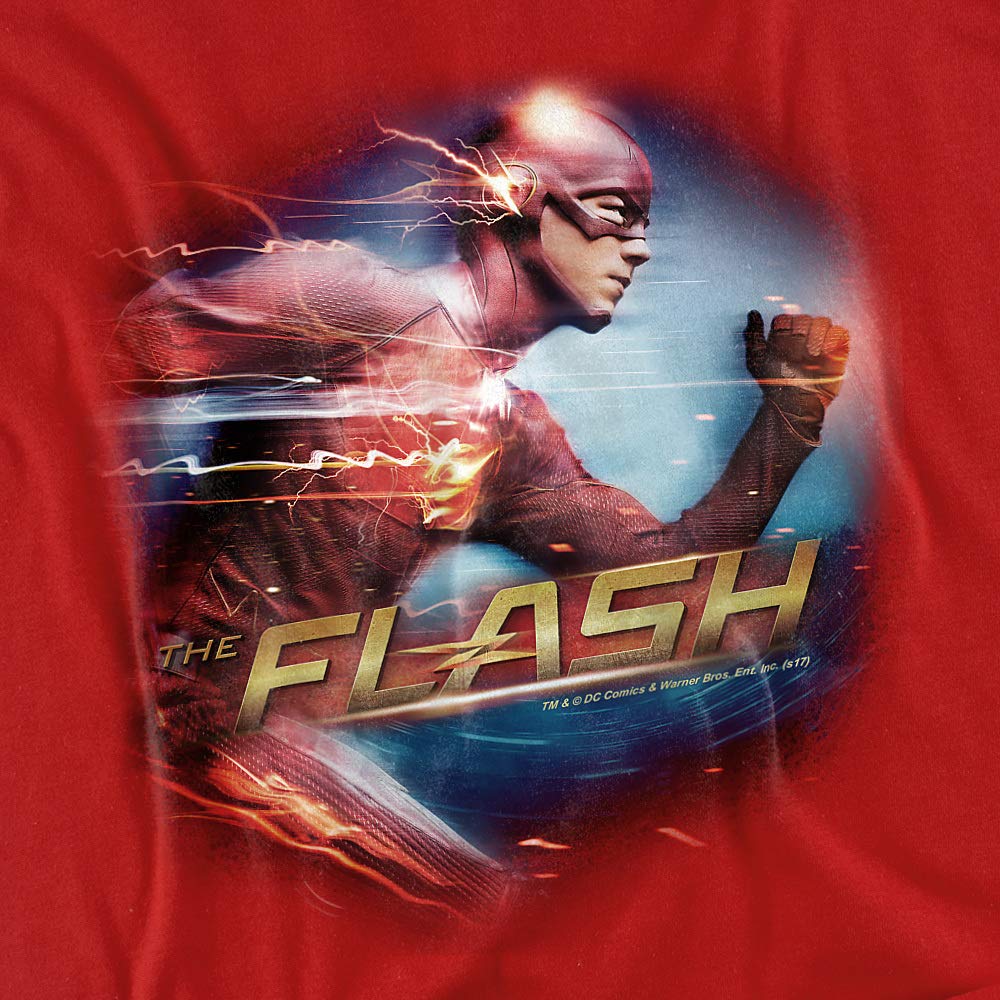 The Flash Fastest Man Women's T-Shirt | DC Comics Superhero Graphic Tee | Casual Wear & Cosplay Costume