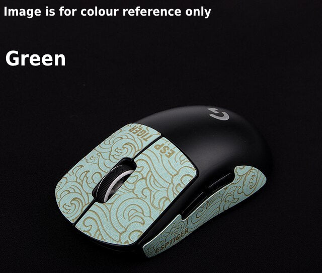 eSports Tiger Non-Slip Mouse Grip Tape for Vaxee Outset AX - Enhanced Gaming Control for FPS, MOBA & eSports Tournaments