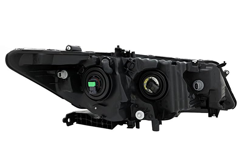 Compatible with Honda Accord Crosstour Headlight Lamp 2010-2012 Halogen Driver Side Left - Perfect for Night Driving & Foggy Conditions