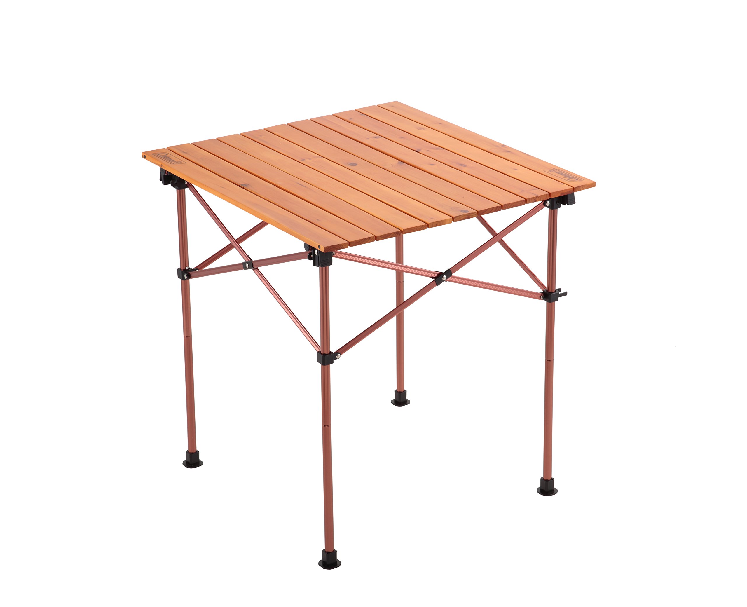 Coleman Vintage Natural Wood Roll Top Table - 65