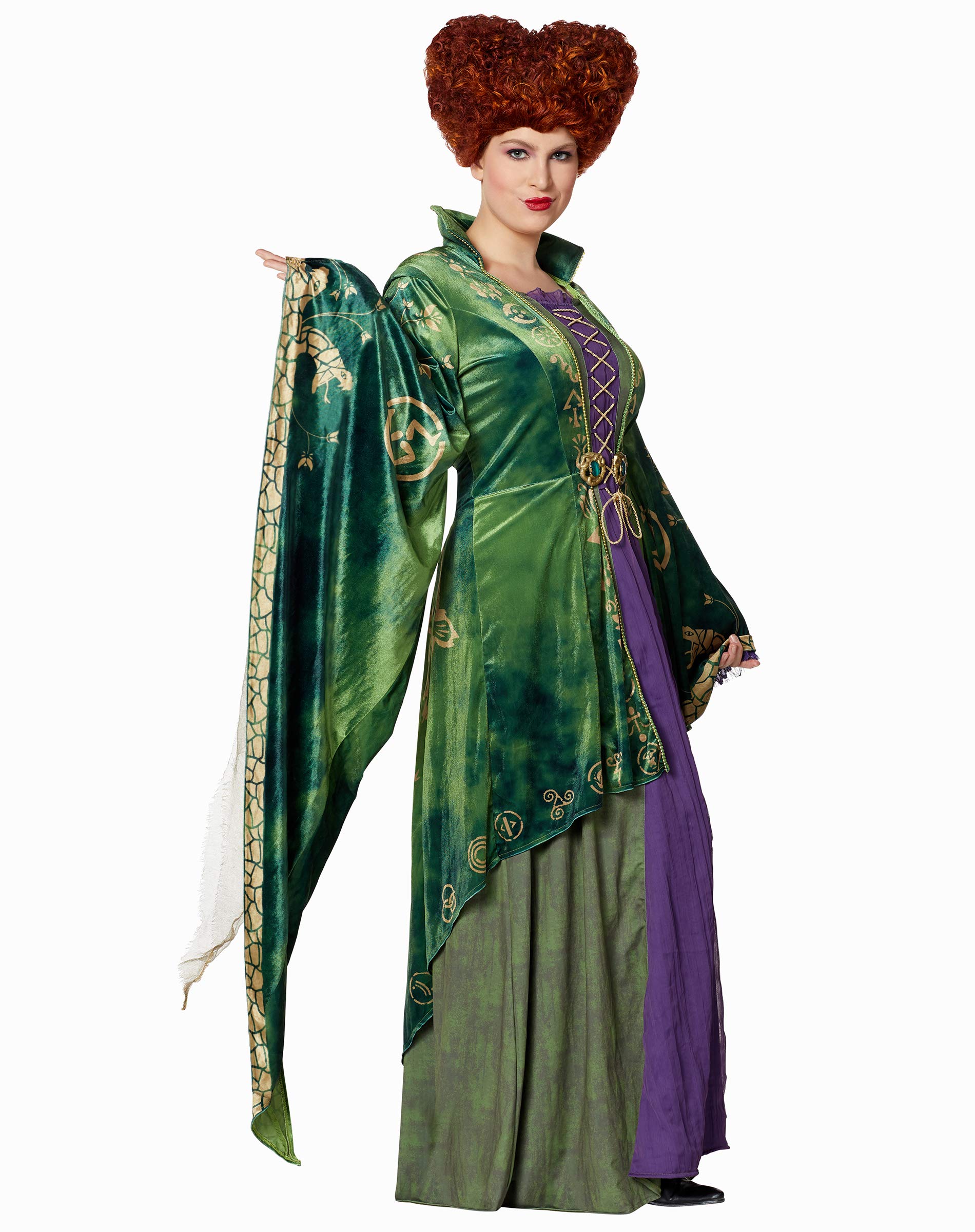 Spirit Halloween Adult Hocus Pocus Winifred Sanderson Deluxe Costume - Officially Licensed Halloween Cosplay Outfit for Women | Perfect for Halloween Parties, Cosplay Events & Themed Dress-Up