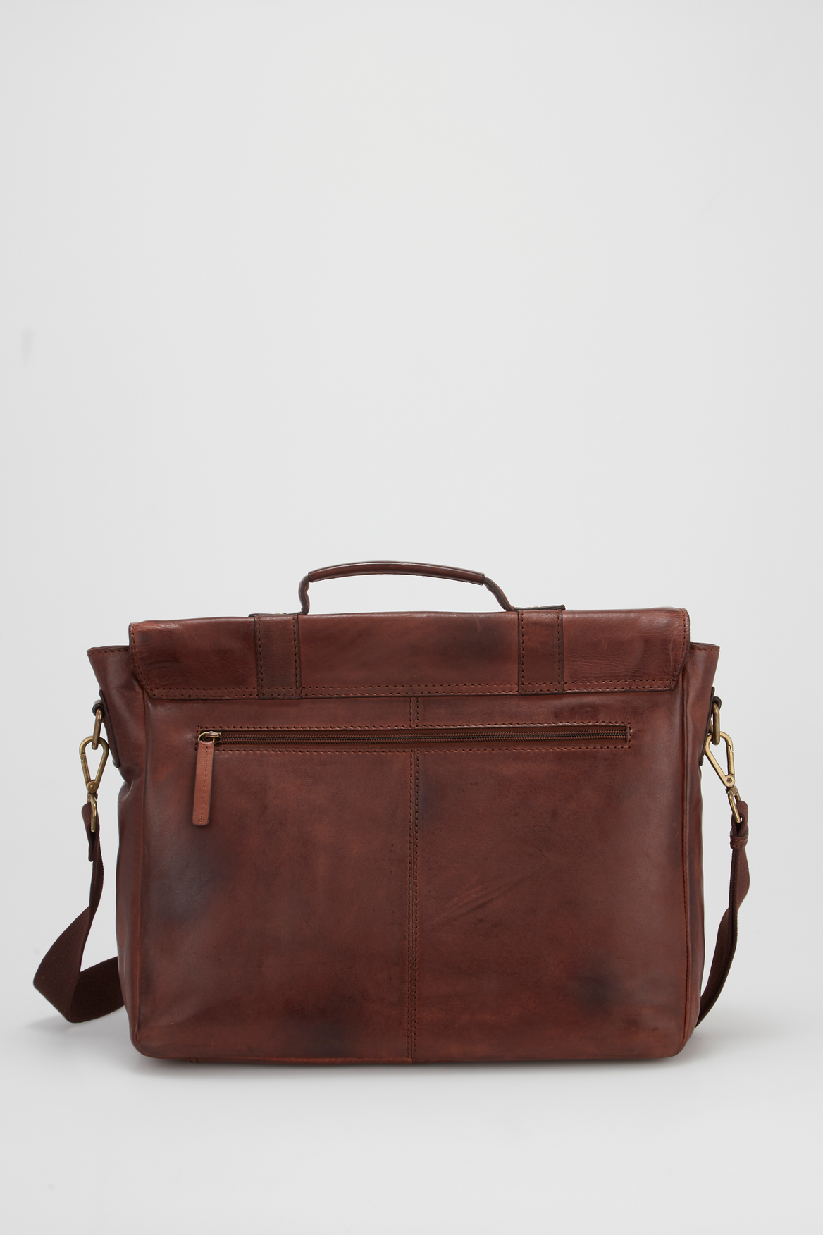 Premium Flynn Genuine Leather Briefcase for Men - Stylish & Durable Business Laptop Bag - Perfect for Office, Travel & Professional Meetings