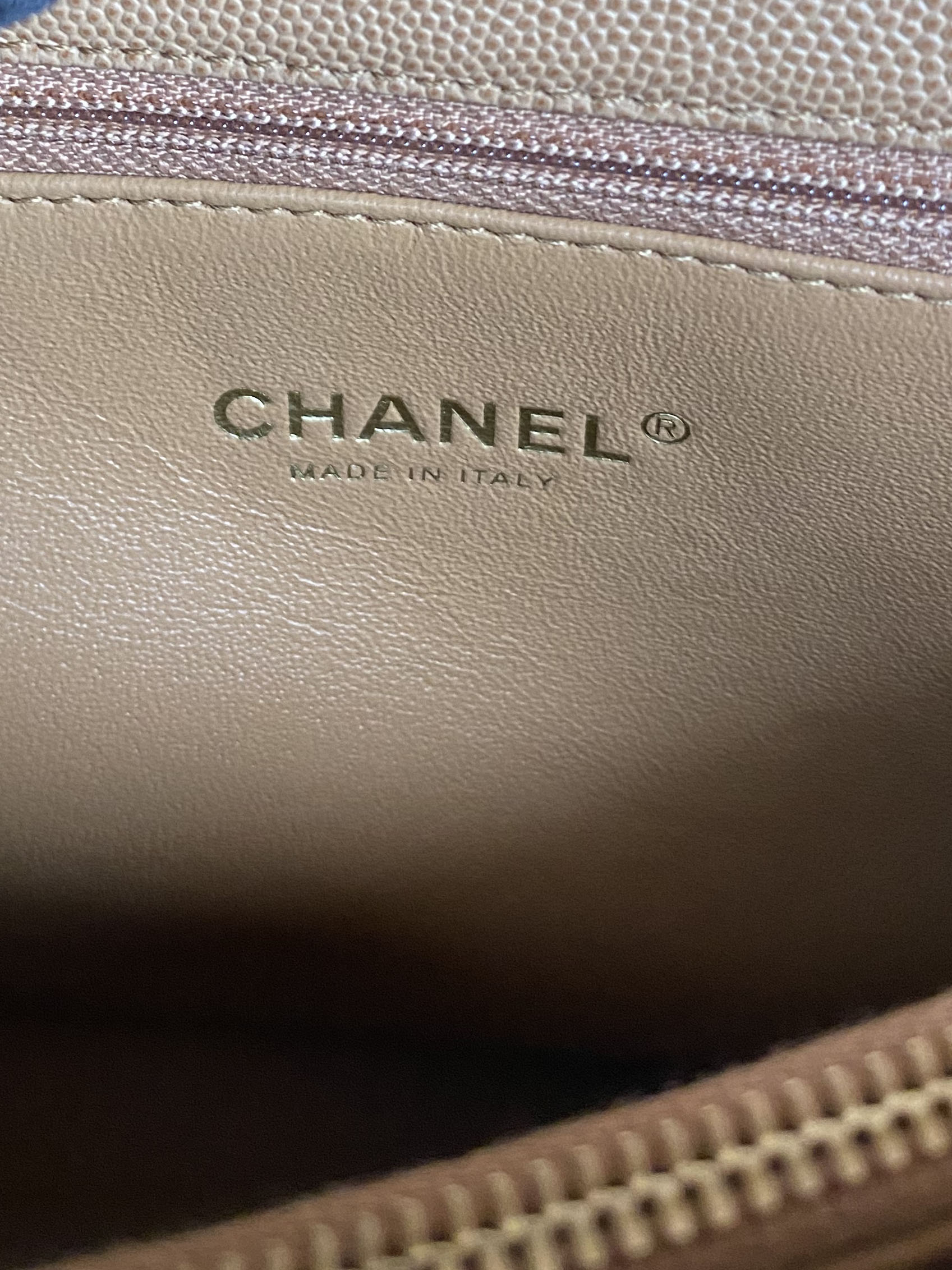 Chanel Large Beige Coco Lizard Handle Bag - Luxury Designer Handbag for Women, Perfect for Parties, Weddings & Special Occasions