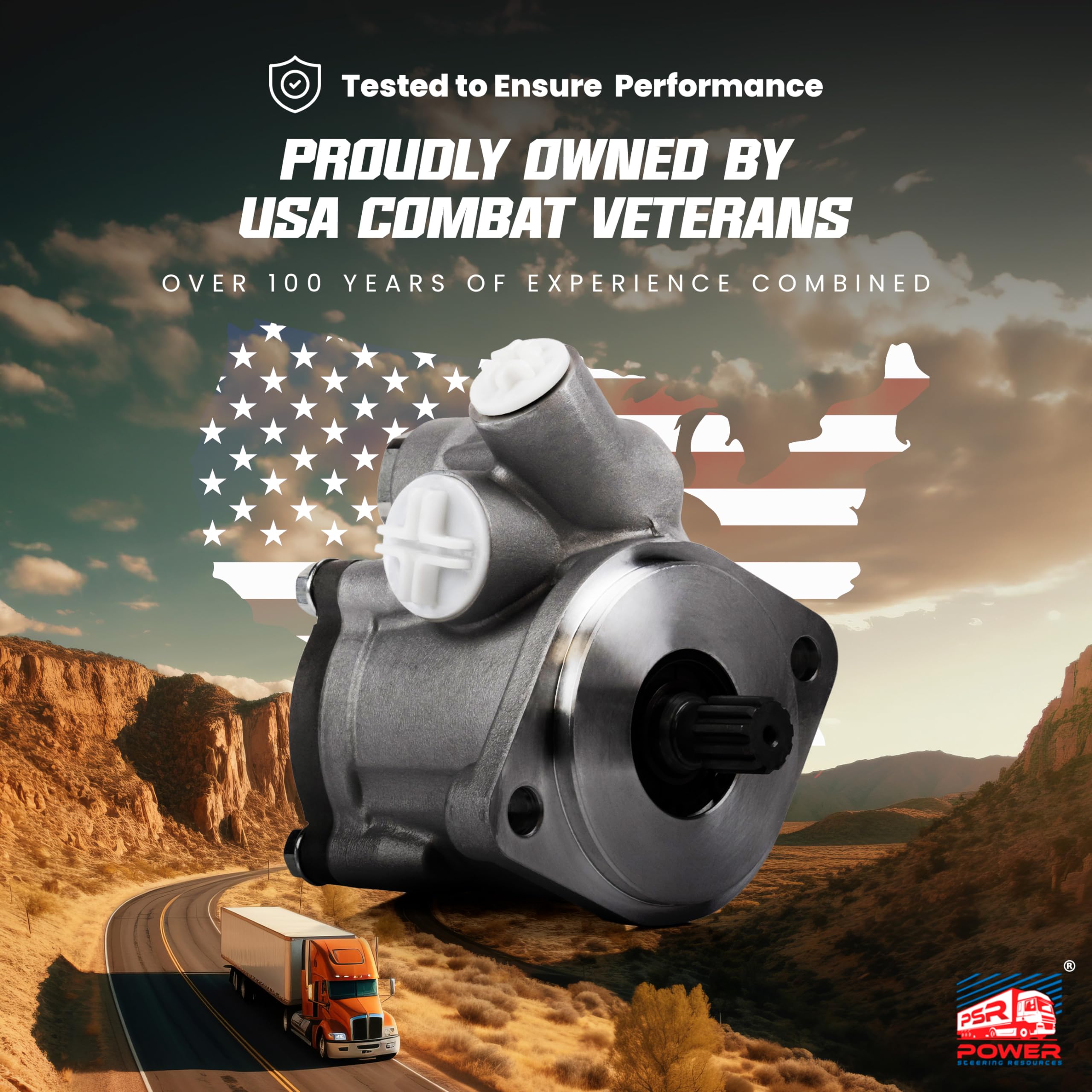 OEM PS282013L111 Power Steering Pump Replacement (850-2) - Compatible with Various Vehicles - Perfect for Smooth Steering & Car Maintenance