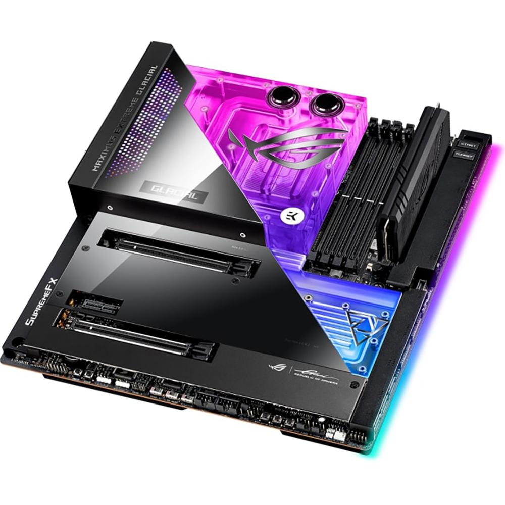 ASUS ROG Maximus Z690 Extreme Glacial Motherboard - Intel LGA 1700 Socket, DDR5, PCIe 5.0, WiFi 6E - Premium Gaming & Overclocking PC Build for Enthusiasts (Perfect for High-End Gaming Rigs, Content Creation Workstations & Extreme Performance PCs)