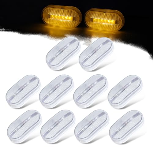 Clear/Amber Pack of 10