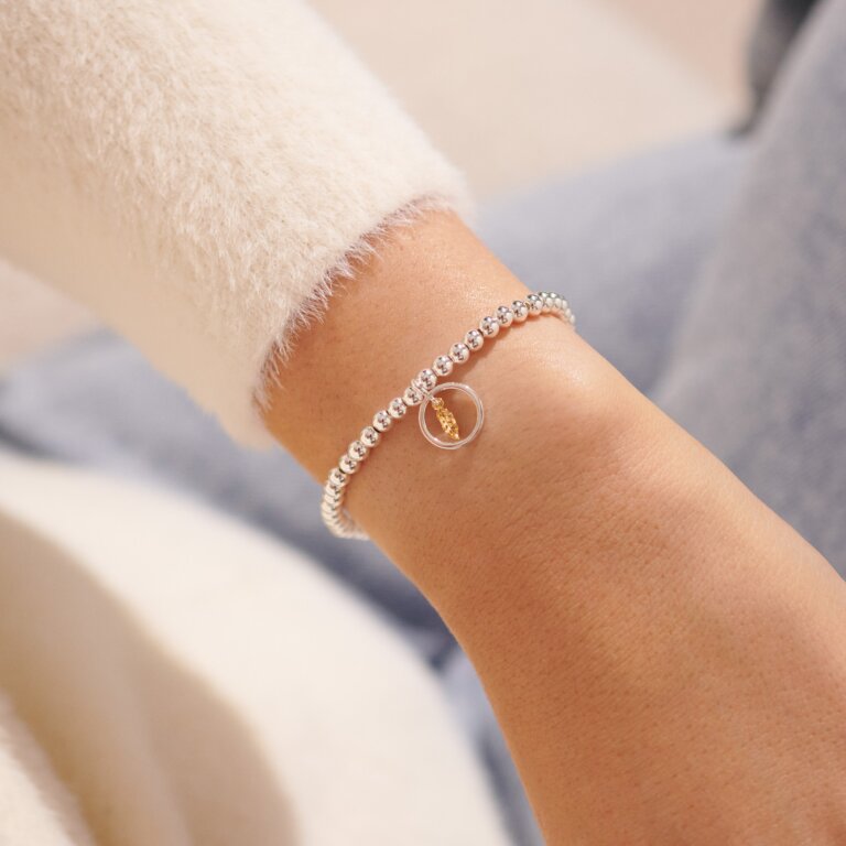 Joma Jewellery Boxed 'A Little Feathers Appear When Loved Ones Are Near' Charm Bracelet - Meaningful Gift for Mom, Wife, Daughter | Birthday, Anniversary, Christmas Present | Spiritual Reminder of Loved Ones