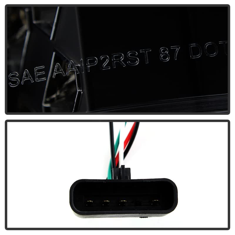 Spyder Auto 5077981 LED Tail Lights Black/Smoked - High-Performance Replacement for Cars & Trucks