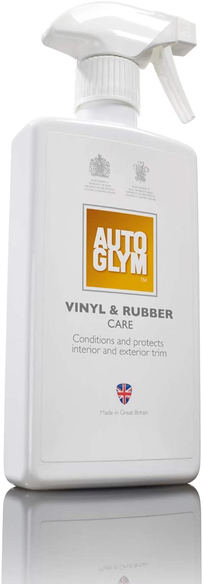Autoglym Vinyl & Rubber Care - Premium Protectant for Car Interiors, Motorcycle Seats & Outdoor Gear | Restores Shine & Prevents Cracking | Ideal for Dashboards, Upholstery & Weather Strips