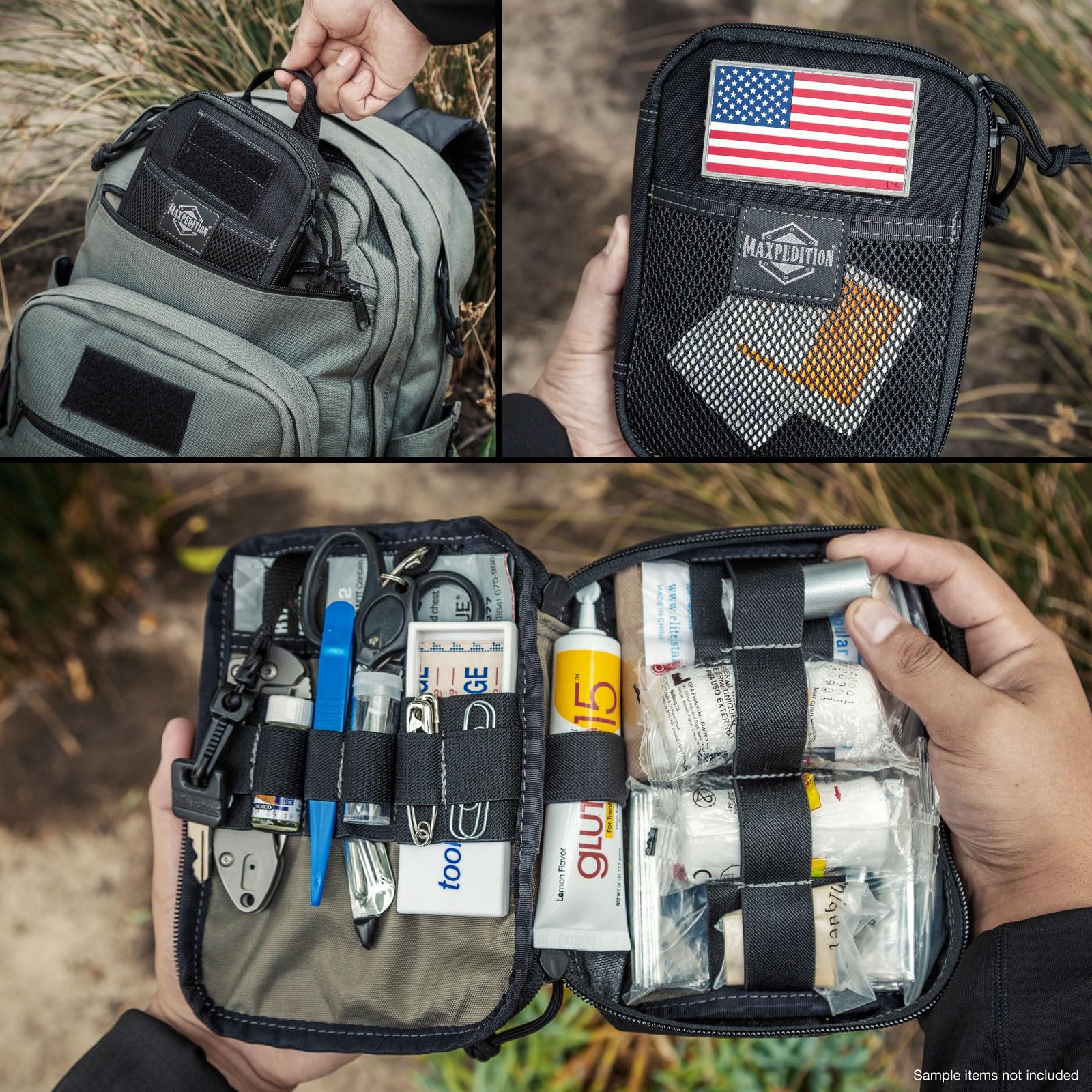 Maxpedition Fatty Pocket Organizer - Durable EDC Gear Pouch for Tactical, Hiking & Outdoor Essentials | Compact Carry Solution for Tools, First Aid & Survival Kits