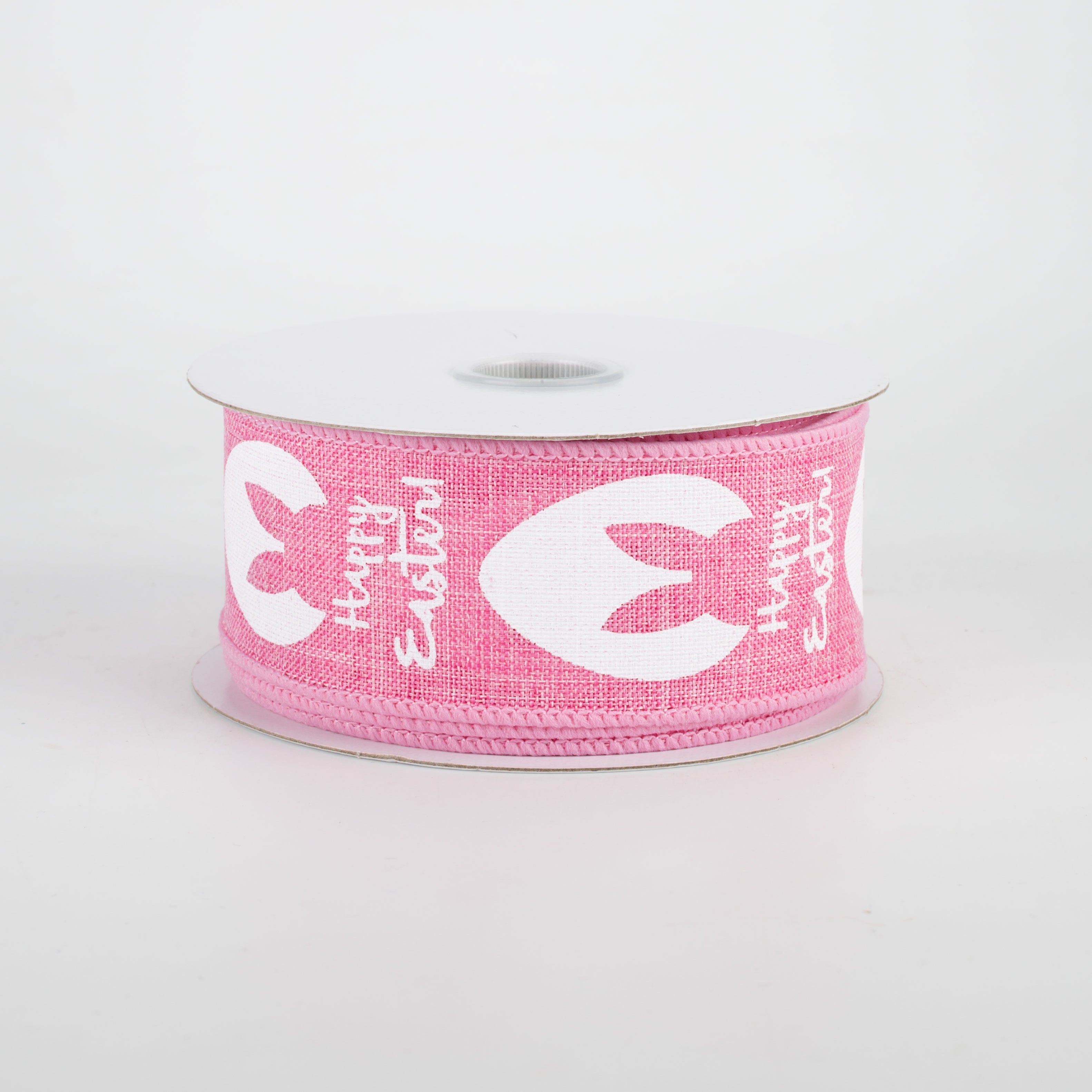1.5 Inch Bunny Ear Easter Eggs Ribbon - Pink Decorative Craft Ribbon (10 Yards) for Easter DIY, Gift Wrapping, Scrapbooking & Party Decorations