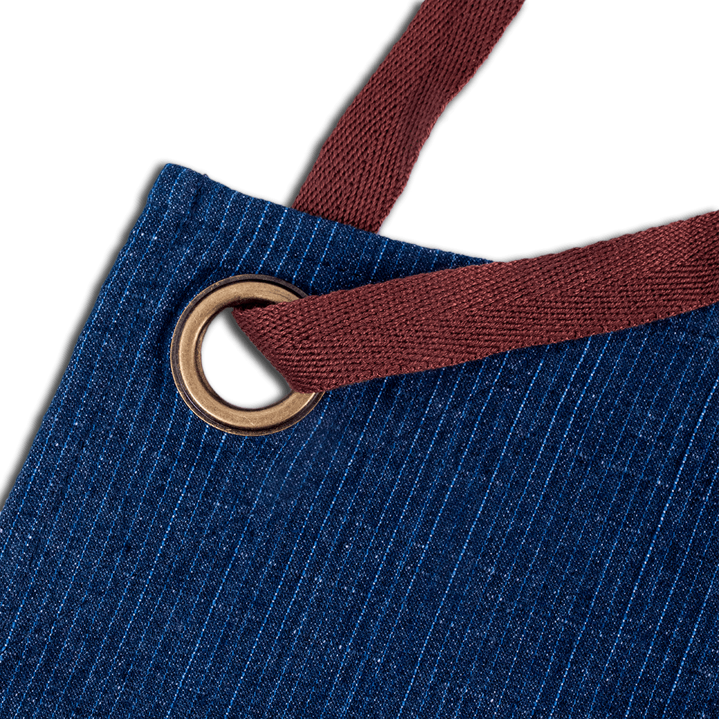 Premium Thermomix® Chambray Apron - Durable & Stylish Kitchen Apron for Cooking & Baking - Perfect for Home Chefs, BBQ, and Food Preparation