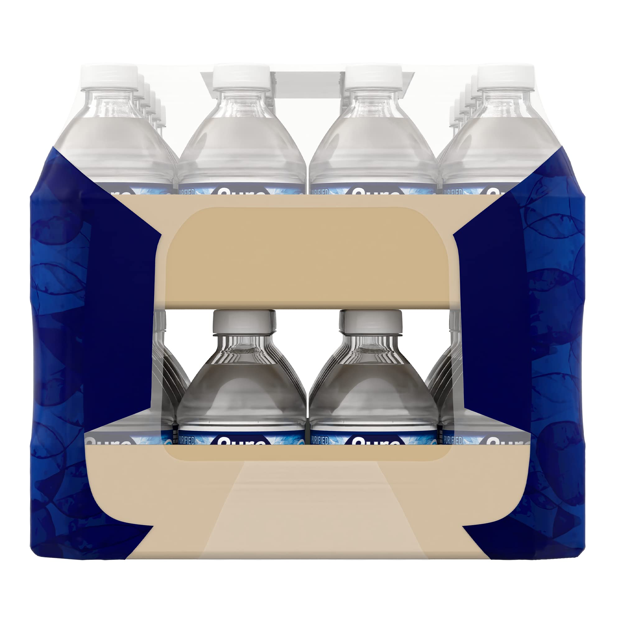Pure Life Purified Water, 8 Fl Oz (48 Pack) - BPA-Free Plastic Bottles for Hydration On-The-Go, Office, Gym & Emergency Preparedness