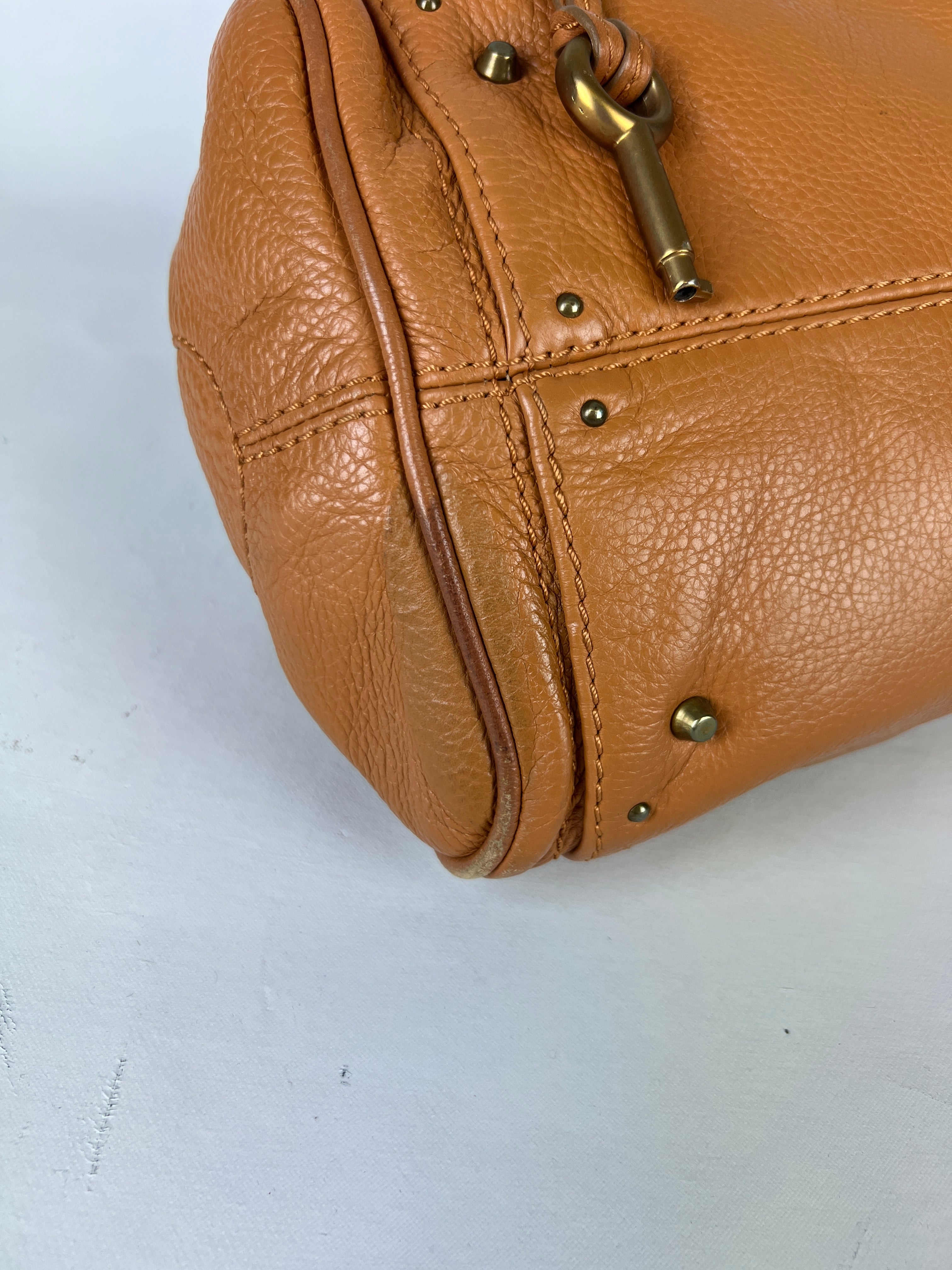 Chloé Shoulder Bag in Biscuit Brown - Paddington Style Crossbody Purse for Women | Perfect for Work, Travel & Everyday Use