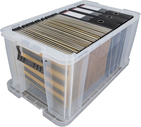 18.5L to 54L File Storage Box - Organize Documents, Office Supplies & Home Files - Perfect for Office, Home Organization & Document Archiving