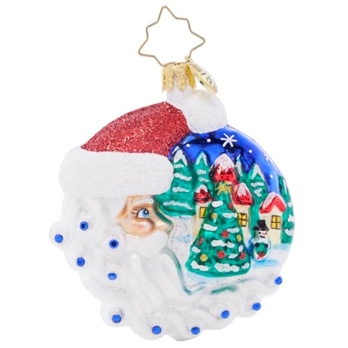 Christmas Village Santa Gem