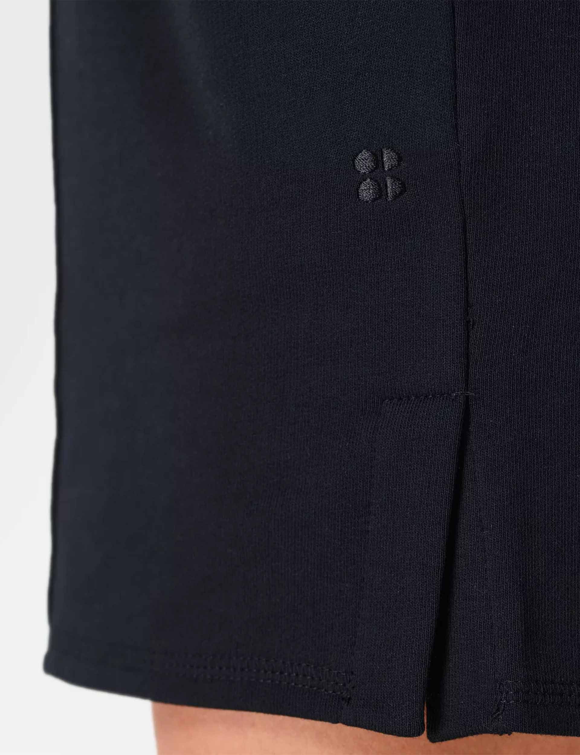 Comfortable After Class Shorts for Women & Men - Black - Perfect for Relaxing, Lounging & Casual Wear