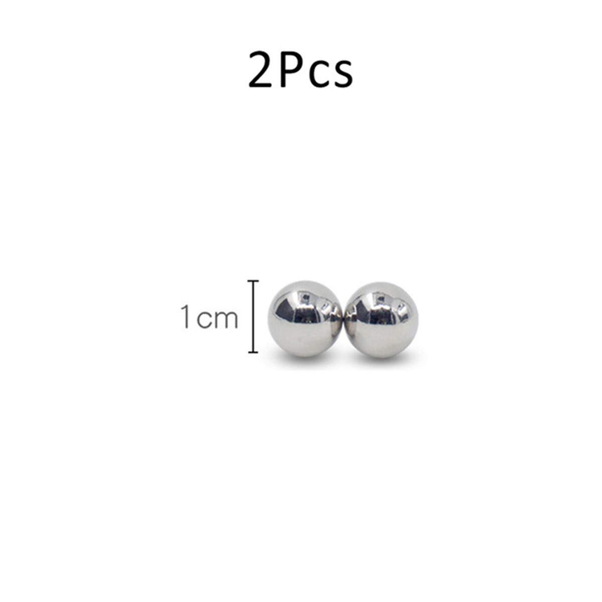 G-Spot Ball Nipple Clamps - SM Orbs Clitoris Stimulator, Adult Bondage Sex Toys for Women & Couples, BDSM Game Accessories (2pcs) - Perfect for Sensual Play, Couples Intimacy & BDSM Exploration