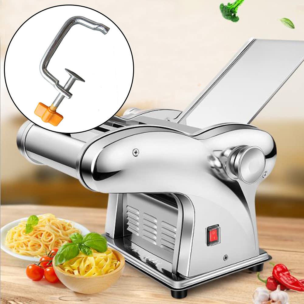 JaSiTeBW Pasta Maker Handle Replacement - Adjustable Table Clamp & Manual Fixing Clip for Manual Pasta Machines | Durable Pasta Machine Holder for Home Kitchen & Italian Cooking