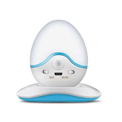 Cartoon Motion Sensor Night Light - 360° LED Bedside Lamp for Kids & Adults, 6cm x 7cm, 0.7W - Perfect for Bedroom, Nursery, Hallway & Bathroom Nighttime Safety Lighting