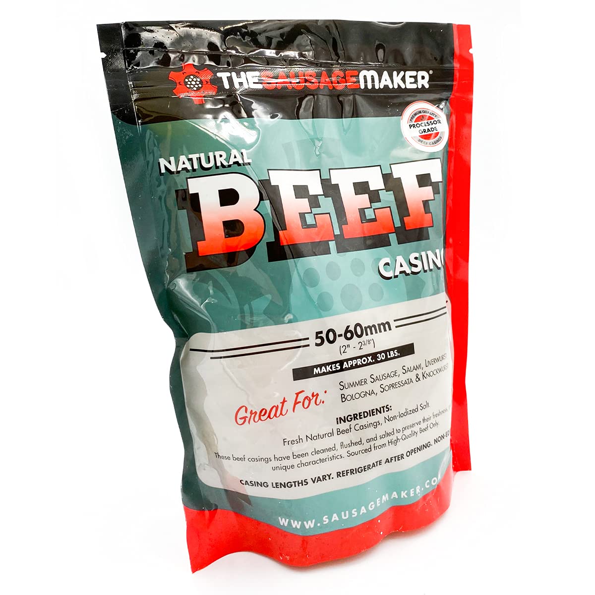Premium Natural Sausage Casings Variety Pack - Hog, Sheep & Beef Middles for Homemade Sausage Making | Perfect for BBQ, Charcuterie & Home Butchering