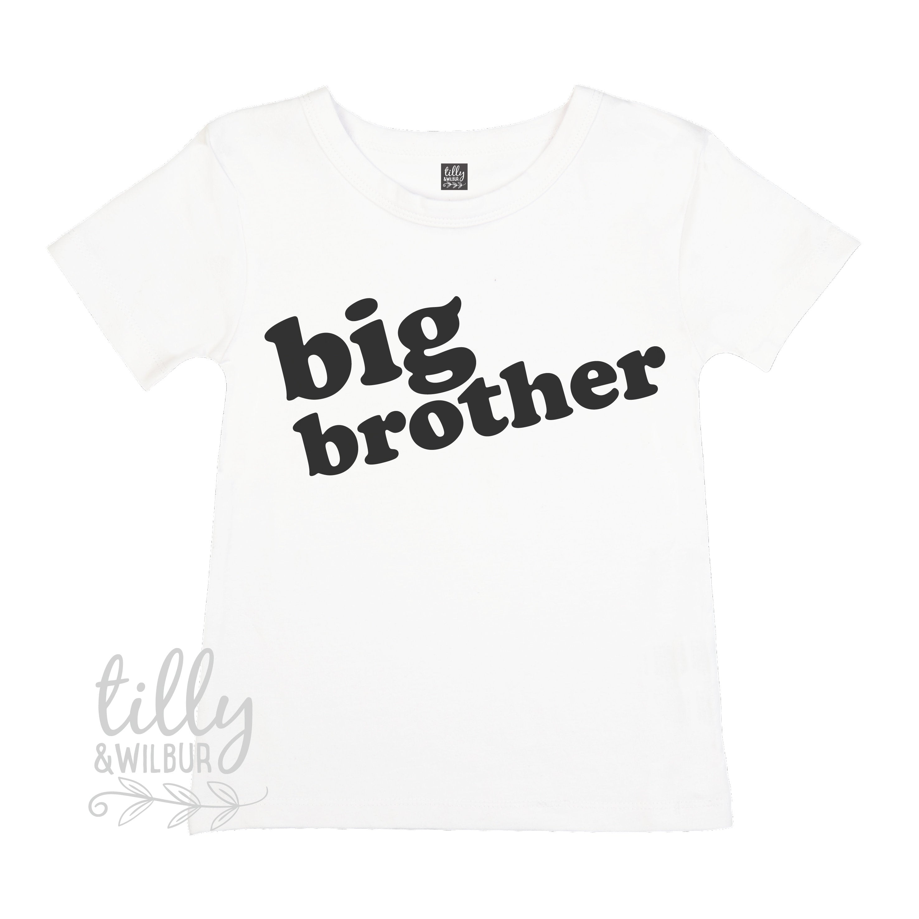 Big Brother T-Shirt - Funny Sibling Gift for Brothers - Perfect for Birthdays, Family Reunions & Matching Outfits