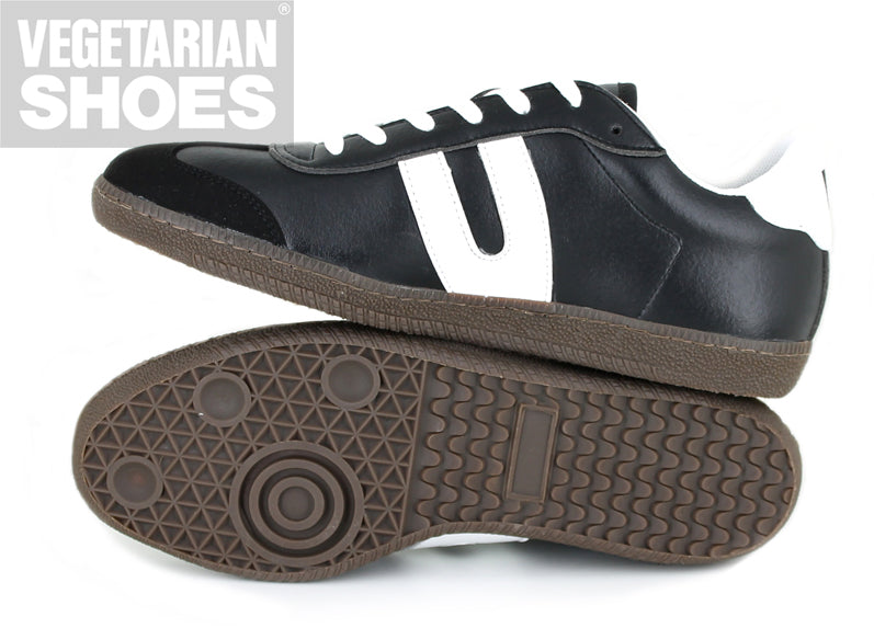 Vegan Cheetah Print Sneakers for Women & Men - Black Faux Leather Casual Shoes | Eco-Friendly, Cruelty-Free Fashion for Everyday Wear & Gym